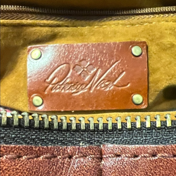 Patricia Nash Rich Brown Woven Tote - Picture 2 of 14